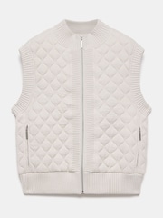 Mint Velvet Стеганый хлопок Blend Gilet - Image 7 of 9