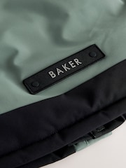 Baker by Ted Baker Shower Resistant Colourblock Parka Coat - Image 8 of 9