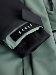 Baker by Ted Baker Shower Resistant Colourblock Parka Coat - Image 9 of 9