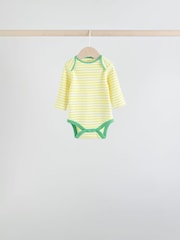 Bright Baby Long Sleeve Bodysuits 5 Pack - Image 4 of 14