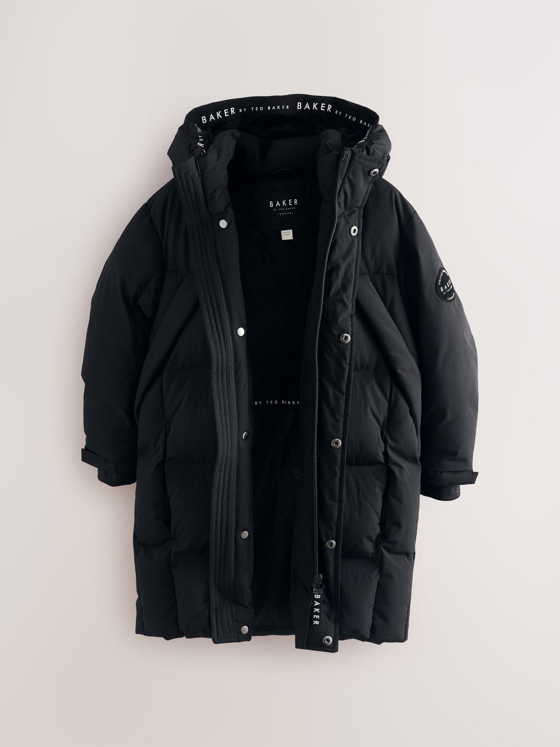 Buy Baker by Ted Baker Shower Resistant Longline Padded Coat