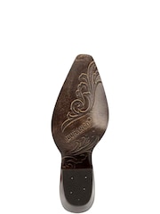 Durango Brown Crush Ankle Boots - Image 5 of 5
