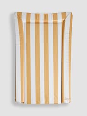 JoJo Maman Bébé Ochre Stripe Changing Mat - صورة 1 من 2