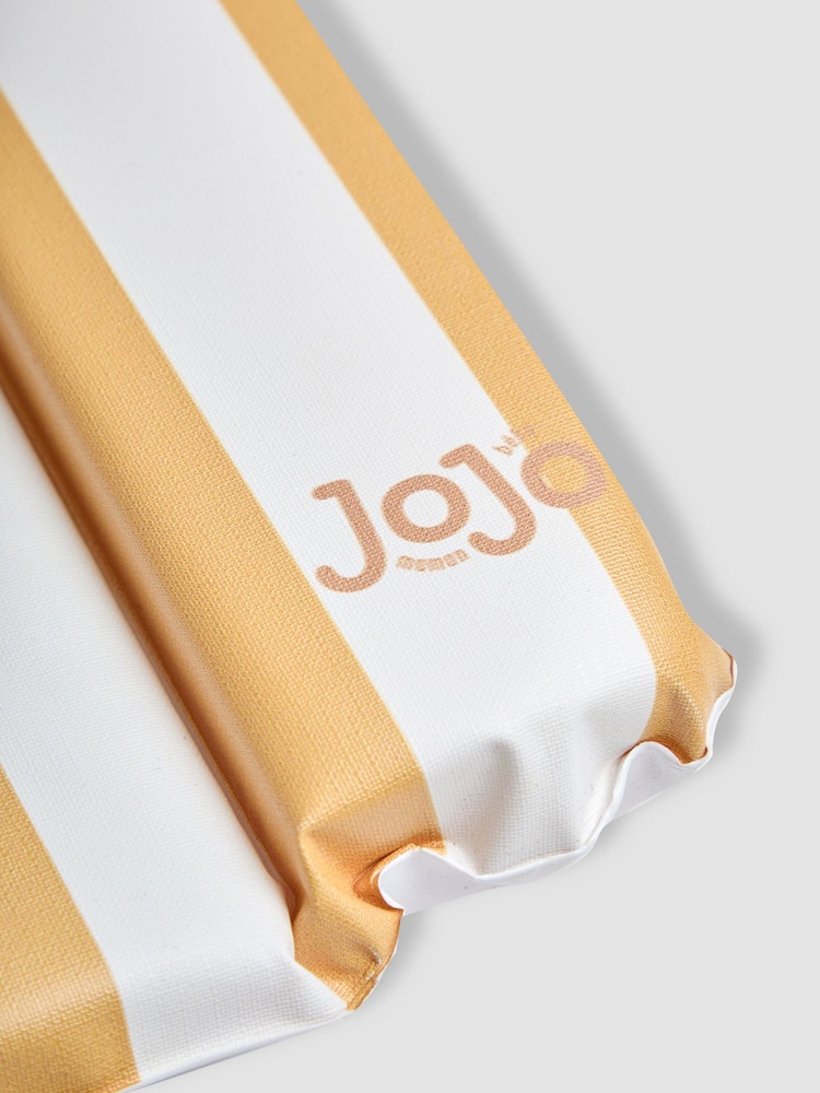 JoJo Maman Bébé Ochre Stripe Changing Mat - صورة 2 من 2