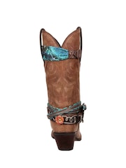 Durango Brown Crush Mid Boots - Image 4 of 5