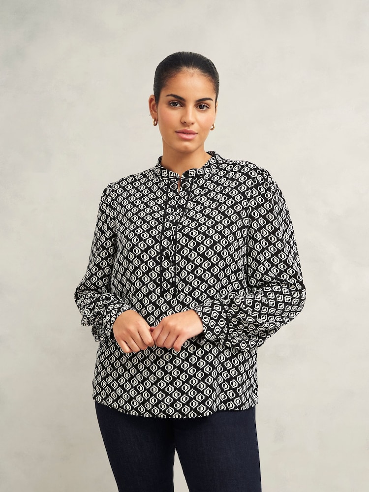 Hobbs Black Alba Blouse - Image 1 of 4