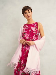 Hobbs Pink Matilda Scarf - Image 2 of 3