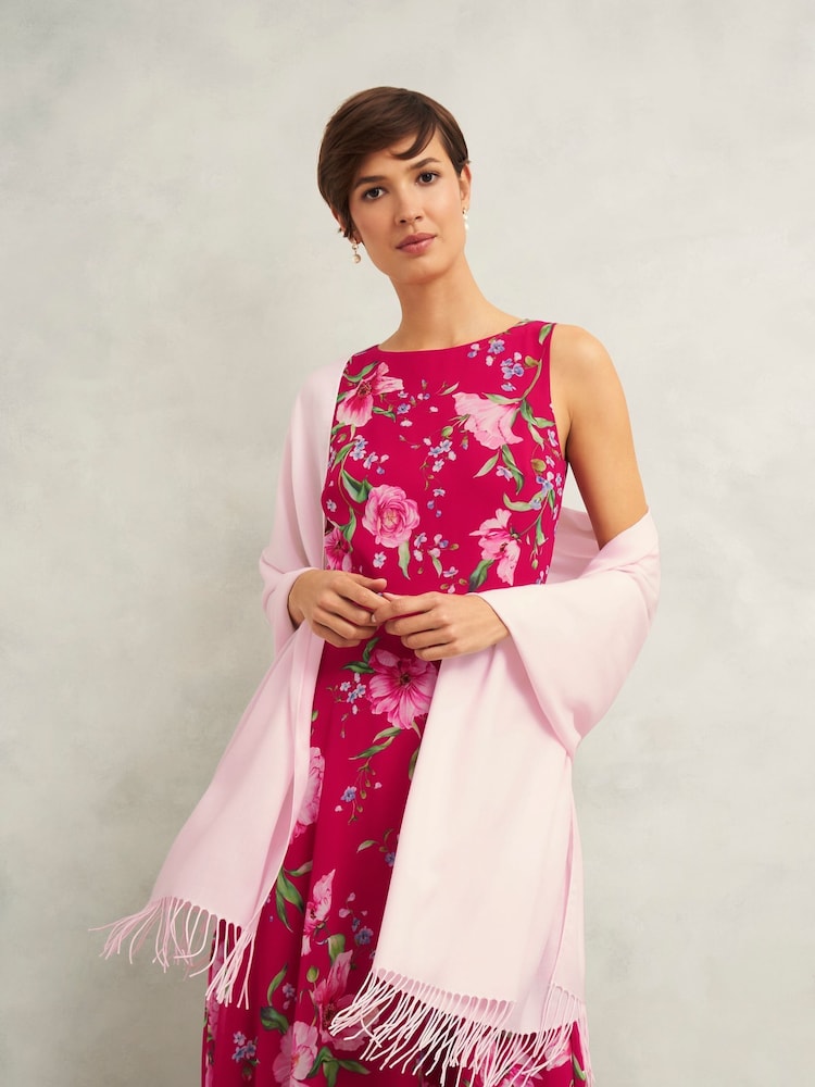 Hobbs Pink Matilda Scarf - Image 2 of 3