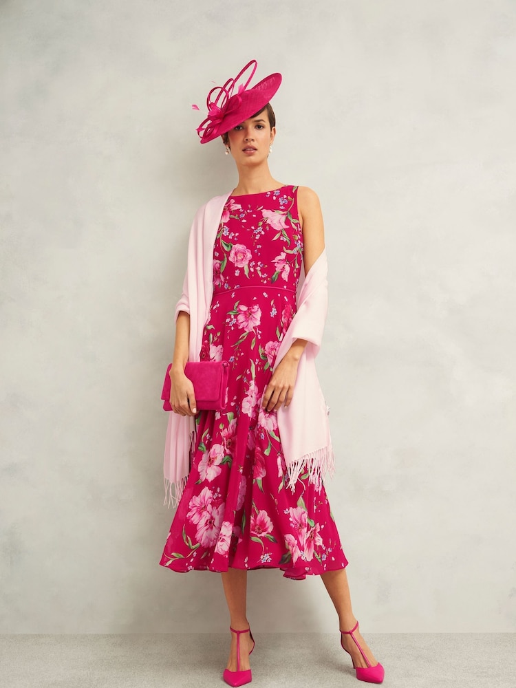 Hobbs Pink Matilda Scarf - Image 3 of 3