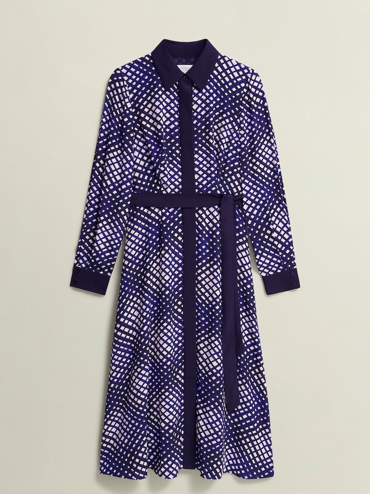 Hobbs Blue Elodie Dress - Image 5 of 5