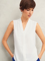 Hobbs Cream Poppy Blouse - Image 3 of 4
