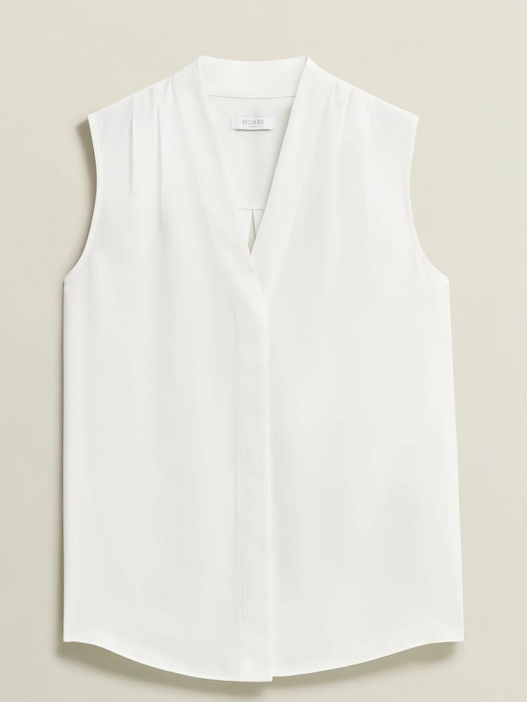 Hobbs Cream Poppy Blouse - Image 4 of 4