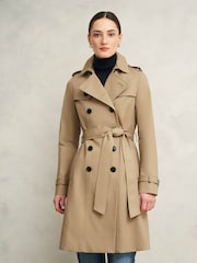 Hobbs Brown Petite Skylar Trench Coat - Image 1 of 4