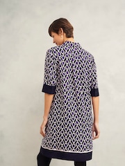 Hobbs Purple Marciella Dress - Image 2 of 4