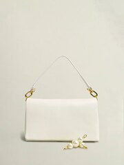 Hobbs Cream Jas Clutch Bag - Image 2 of 4