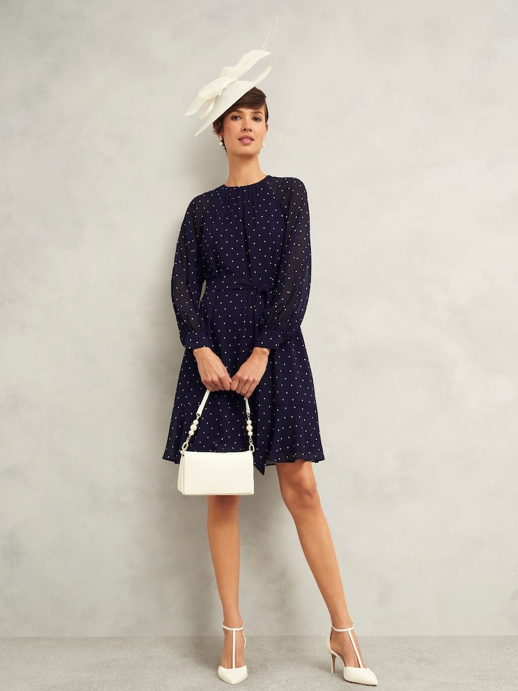 Hobbs Cream Jas Clutch Bag - Image 3 of 4