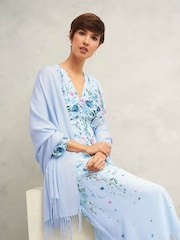 Hobbs Blue Matilda Scarf - Image 3 of 3