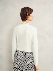 Hobbs White Candice Top - Image 2 of 4