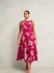 Hobbs Pink Carly Dress - Image 1 of 4