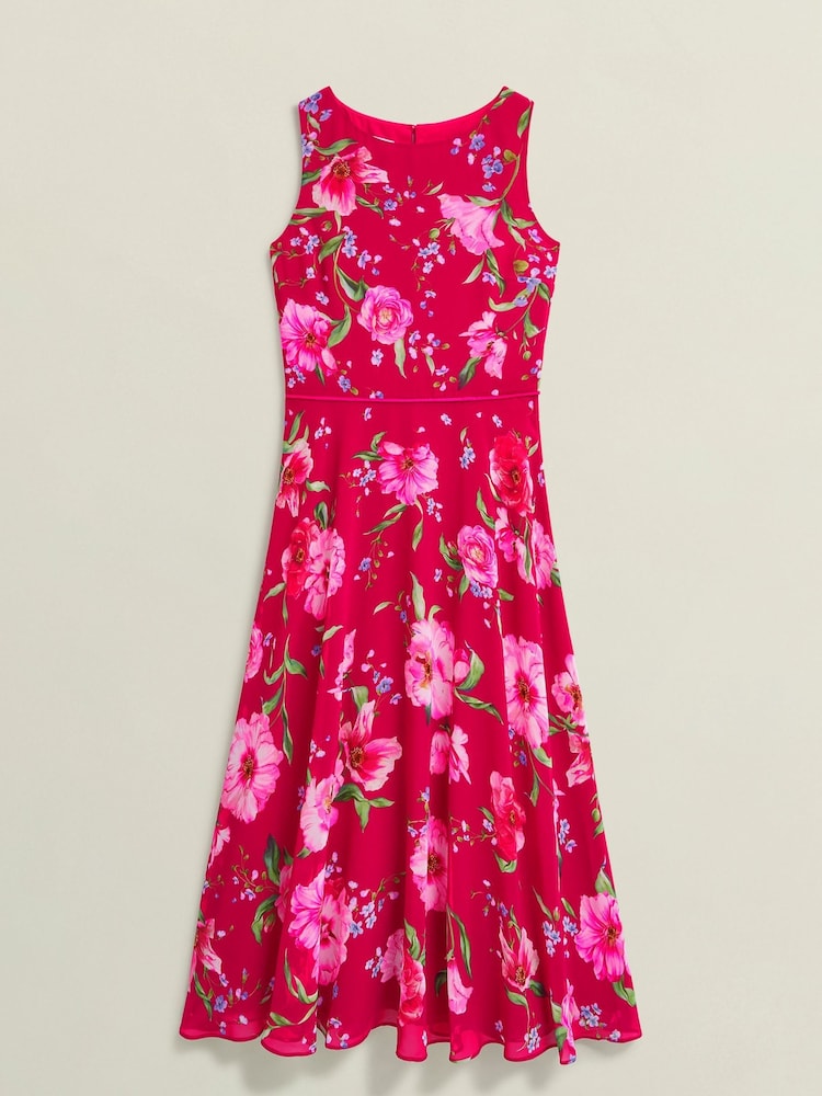 Hobbs Pink Carly Dress - Image 4 of 4