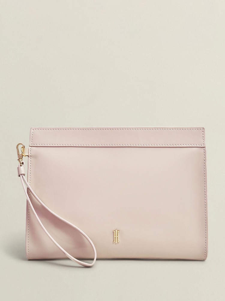 Hobbs Pink Catherine Wristlet Bag - Image 1 of 3