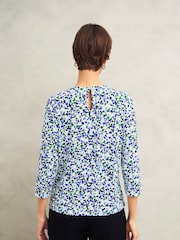 Hobbs Green Julia Printed Top - Image 2 of 4