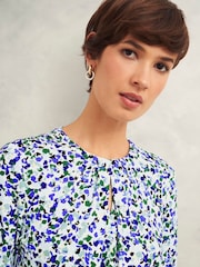 Hobbs Green Julia Printed Top - Image 3 of 4