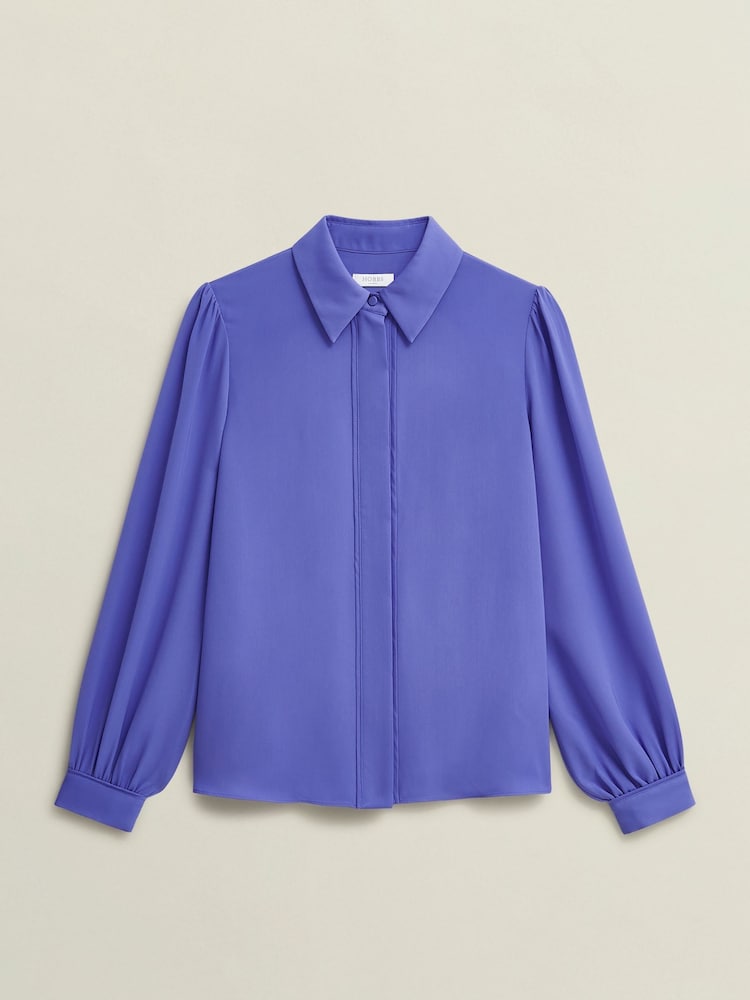 Hobbs Blue Jonie Shirt - Image 4 of 4