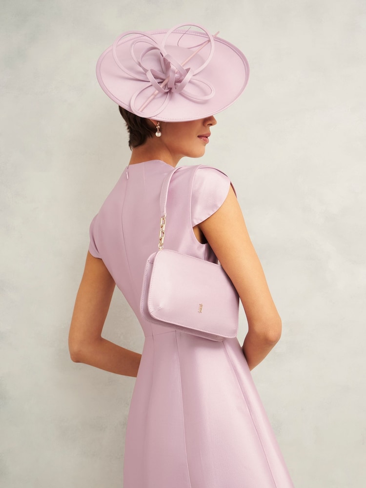 Hobbs Pink Milan Clutch Bag - Image 2 of 3