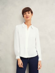 Hobbs Cream Jonie Shirt - Image 1 of 4