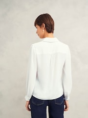 Hobbs Cream Jonie Shirt - Image 2 of 4