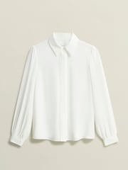 Hobbs Cream Jonie Shirt - Image 4 of 4