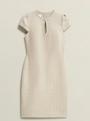 Hobbs Brown Oriana Tweed Dress - Image 5 of 5