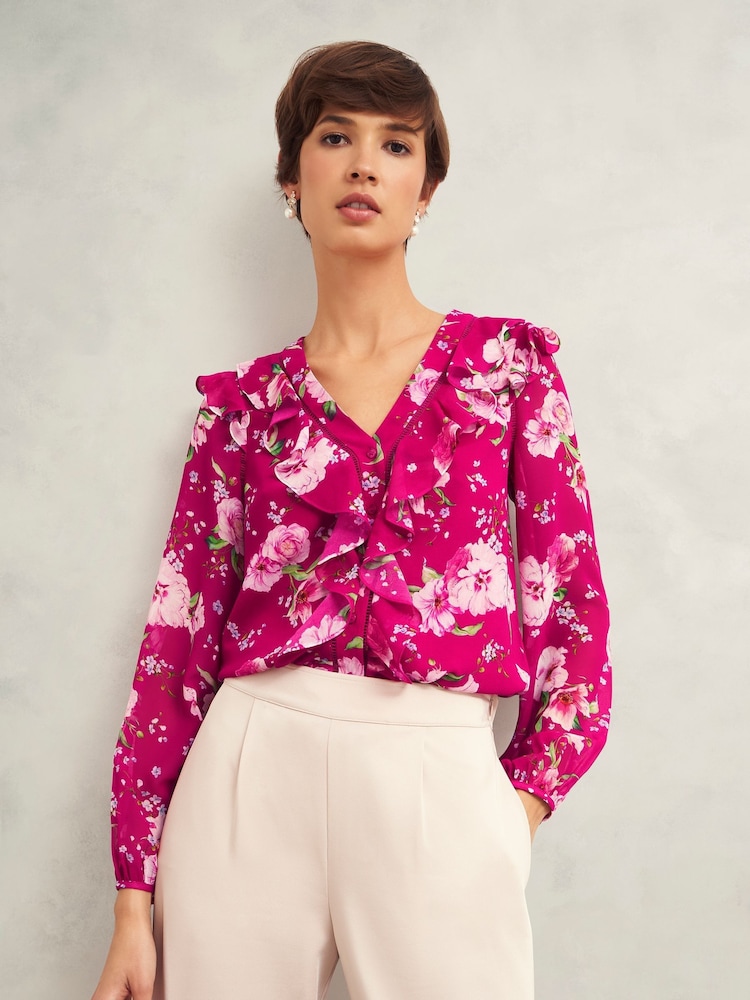 Hobbs Pink Rosana Top - Image 1 of 4