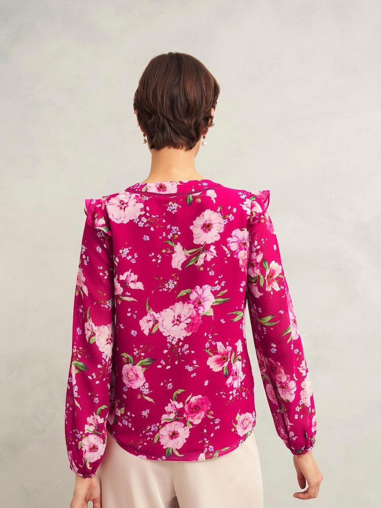 Hobbs Pink Rosana Top - Image 2 of 4