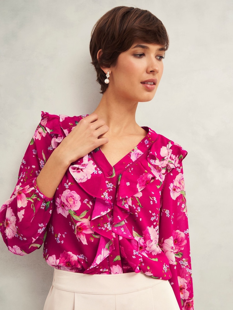 Hobbs Pink Rosana Top - Image 3 of 4