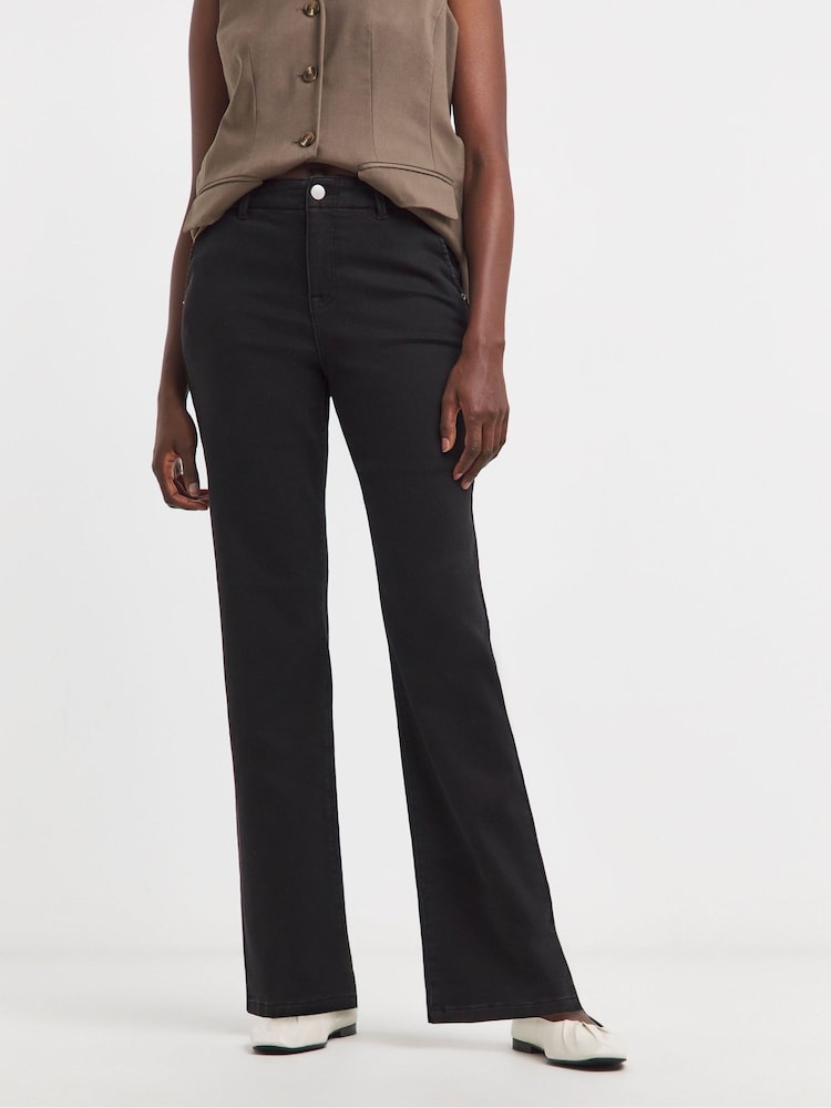 JD Williams Black Cosy Slim Leg Jeans - Image 4 of 4