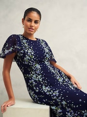 Hobbs Rosella Cape Dress - Imagen 3 de 4