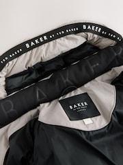 Baker by Ted Baker Neutral Shower Resistant Padded Coat - Image 13 of 13