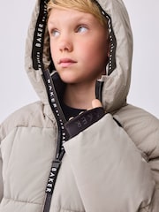 Baker by Ted Baker Baker by Ted Baker Neutral Shower Resistant Padded Coat - Bild 23 von 23