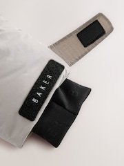 Baker by Ted Baker Neutral Shower Resistant Padded Coat - Image 9 of 13