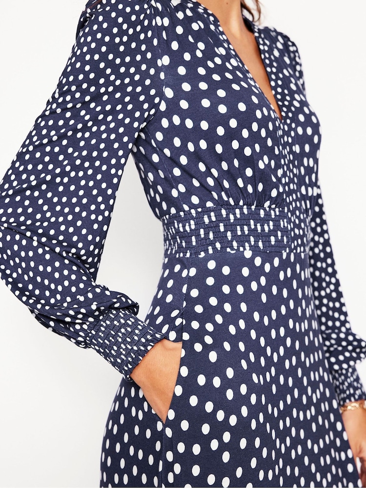 boden ivy smocked midi dress Buy Boden Blue Ivy Smocked Midi Dress from Next USA