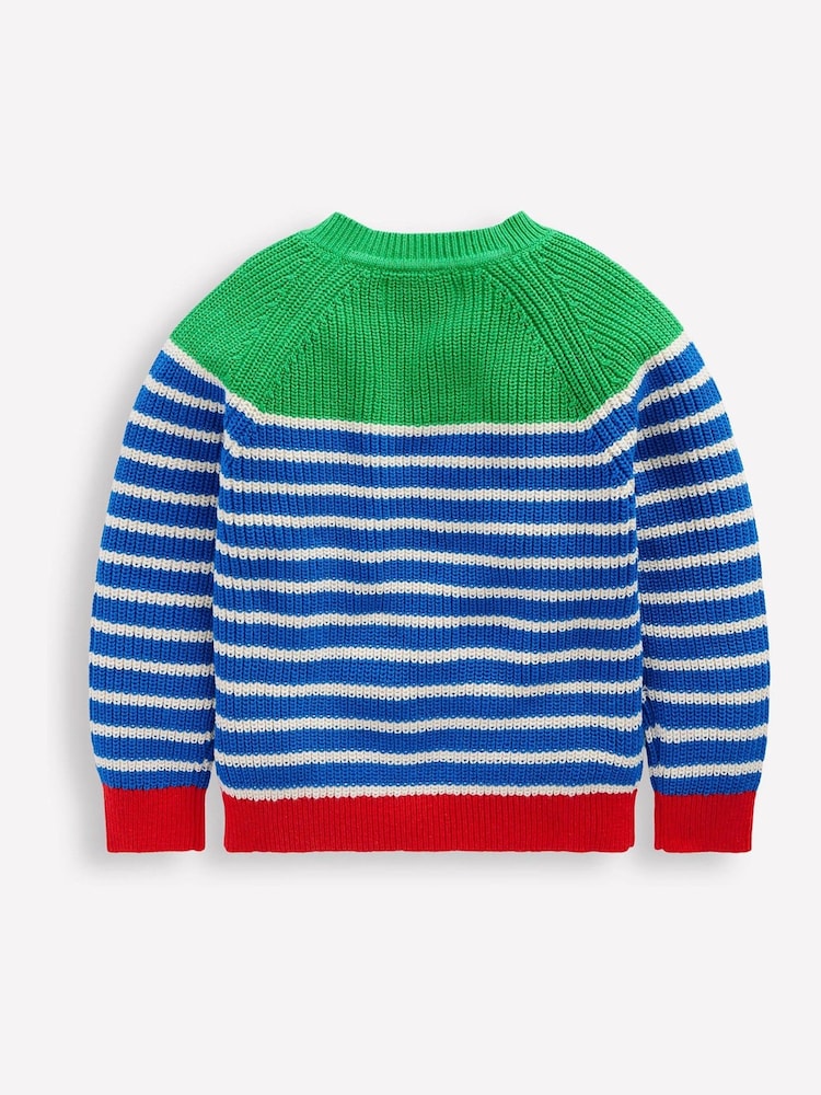 Boden Blue Everyday 100% Cotton Jumper - Image 2 of 3