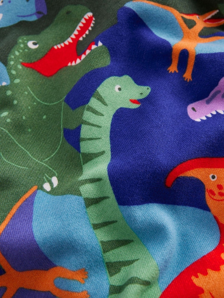 Boden Blue 100% Cotton Printed Comfy Sweatshirt - Image 3 of 3