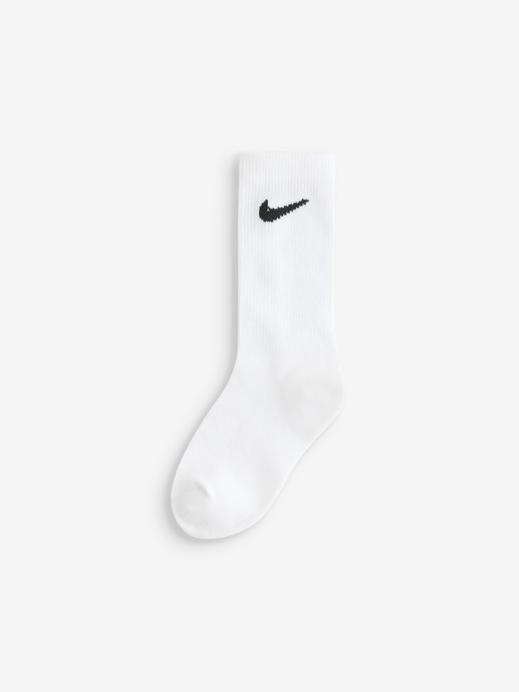 Nike Black Kids Mid Socks Little 6 Pack - Image 2 of 7