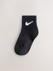 Nike Black Basic Ankle Socks 6 Pack - Image 3 of 7