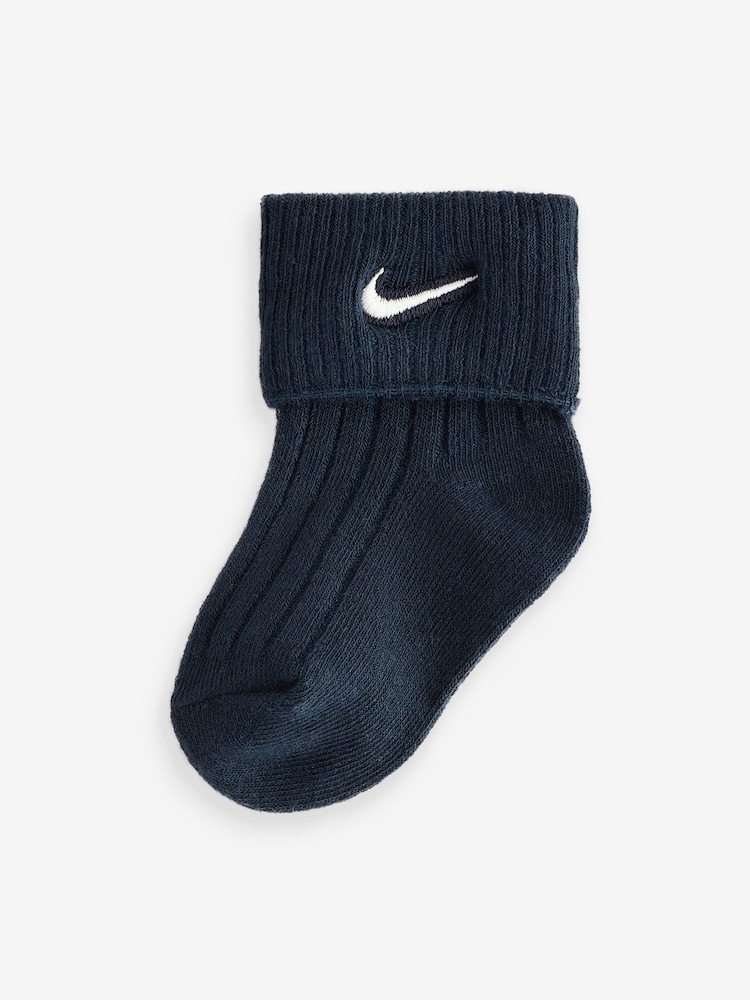 Nike Cream Infant Socks 6 Pack - Image 2 of 7