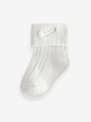 Nike Cream Infant Socks 6 Pack - Image 4 of 7