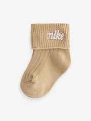 Nike Cream Infant Socks 6 Pack - Image 5 of 7