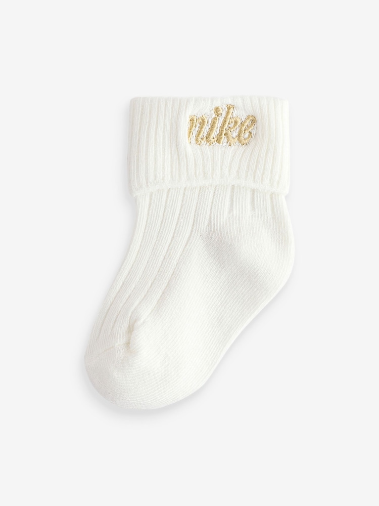 Nike Cream Infant Socks 6 Pack - Image 7 of 7
